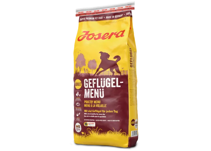 Josera Geflügelmenü Trockenfutter Hund Josera Geflügelmenü Trockenfutter Hund