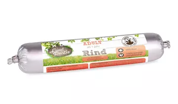 Trainingswurst mit Rind 80g