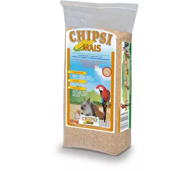 Chipsi Exotenstreu - Mais-Granulat Chipsi Exotenstreu - Mais-Granulat