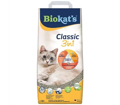 Biokats Katzenstreu - unterschiedliche Korngrößen Biokats Katzenstreu - unterschiedliche Korngrößen