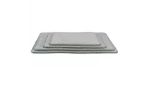 Sieb Vorleger - vinyl - Farbe grau